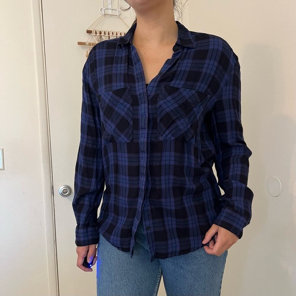 Express Navy Flannel